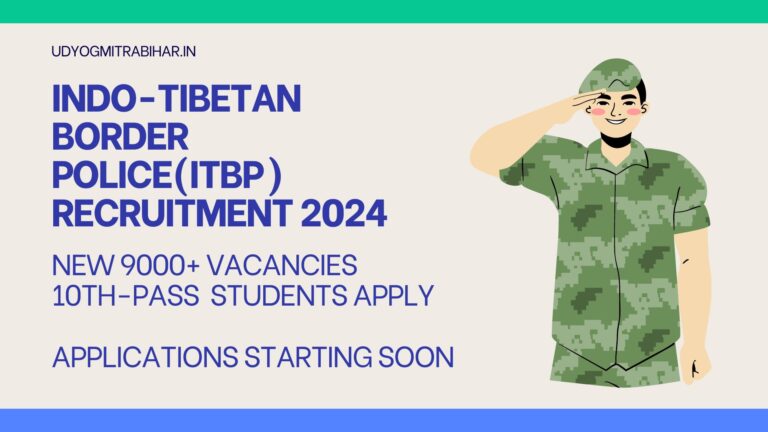 ITBP Recruitment 2024 for 9451 Vacant Seats, Apply Online, Eligibility, Required Documents