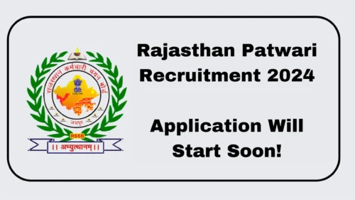 Rajasthan Patwari Recruitment 2024 for 2998 Vacant Seats, Apply Online, Eligibility, Salary, More