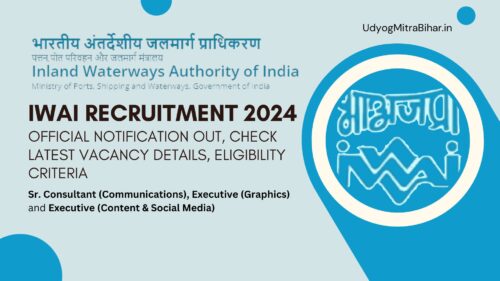 IWAI Recruitment 2024 Official Notification Out, Check Latest Vacancy Details, Eligibility Criteria