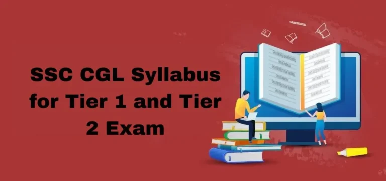 SSC CGL Syllabus for Tier 1 and Tier 2 Exam Download