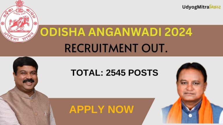 Odisha Anganwadi Recruitment 2024 Out for 2545 Vacancies, Check Eligibility, Age Limit, Last Date and Salary
