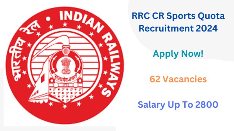 RRC CR Sports Quota Recruitment 2024, Apply Now, Check Vacancy Details, Eligibility Criteria, and More