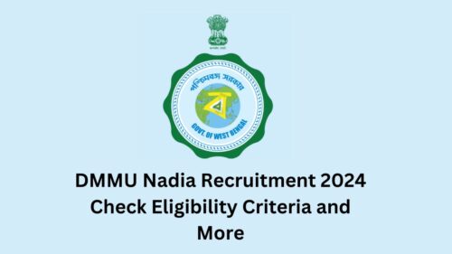 DMMU Nadia District Level Trainers Recruitment 2024, Apply Now, Check Eligibility Criteria, Salary, and More