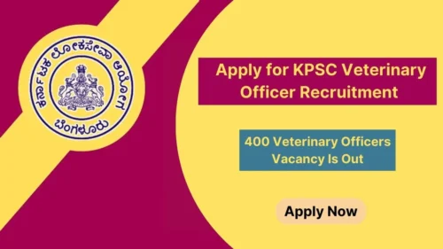 KPSC Veterinary Officer Recruitment 2024, Apply Now, Check Application Process, Eligibility Criteria, Key Details