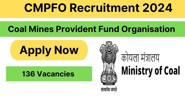 CMPFO Group B & C Recruitment 2024, Apply Now, Check Eligibility Criteria, Salary