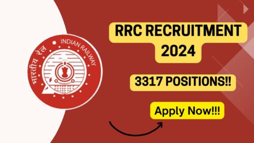 RRC Recruitment 2024 for 3317 Apprentice Positions, Check Eligibility, Salary, Qualifications, and Selection Process