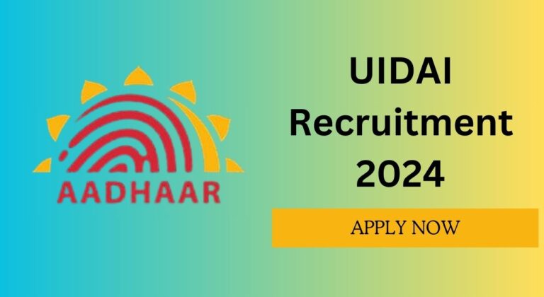 UIDAI Senior Accounts Officer Recruitment 2024, Apply Now, Check Eligibility Criteria, and More