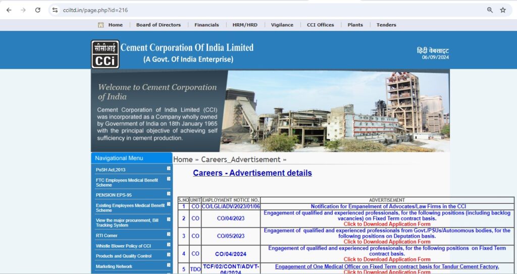 CCI Finance & Accounts Officer Recruitment 2024 Notifications Out, Check Eligibility Criteria, Vacancy Details, Salary