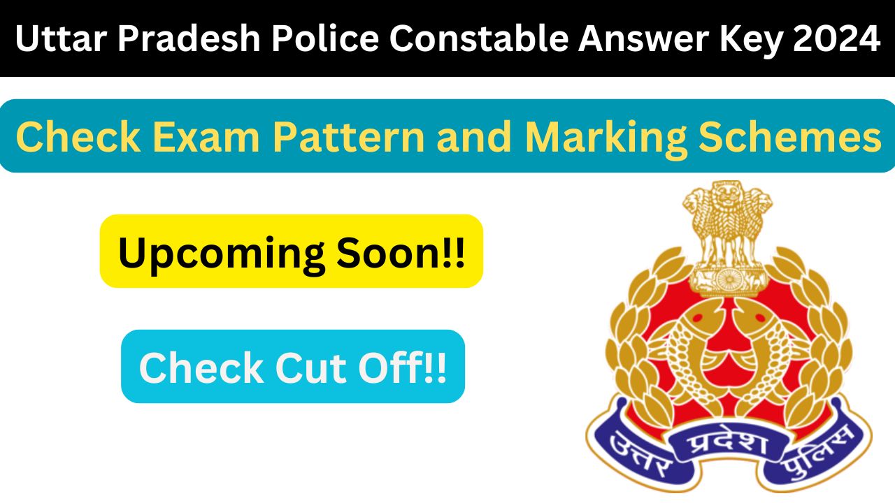 UP Police Constable Answer Key 2024