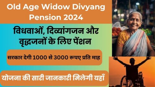 Old Age Widow Divyang Pension 2024: सरकार ने जारी किया सितम्बर-अक्टूबर के लिए पेंशन राशि, अब मिलेगी 3000 रूपए तक की पेंशन