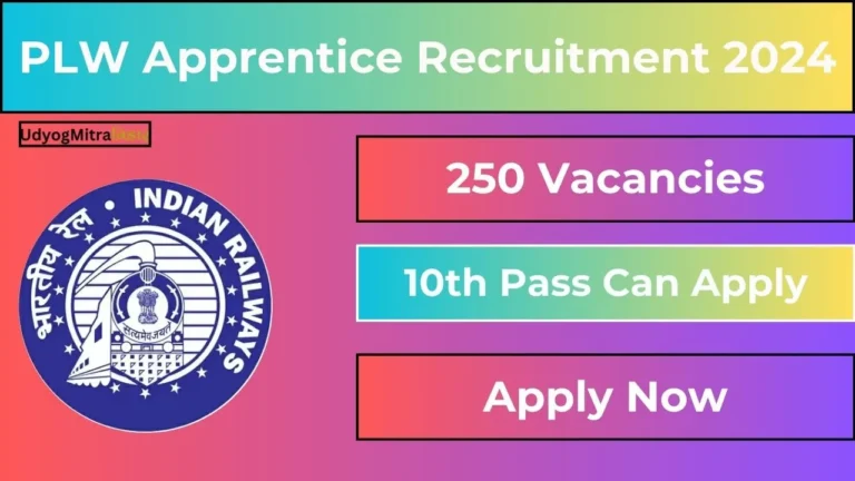 PLW Apprentice Recruitment 2024 for 250+ Posts, Apply Now, Check Application Process, Vacancy Breakdown, Application Link