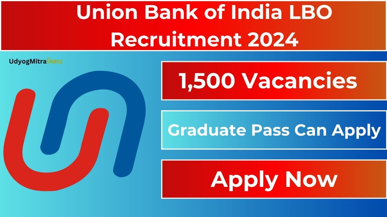 Union Bank of India LBO Recruitment 2024 | Graduate Passed Can Apply, Check Eligibility Criteria, Vacancy Breakdown, and Application Process