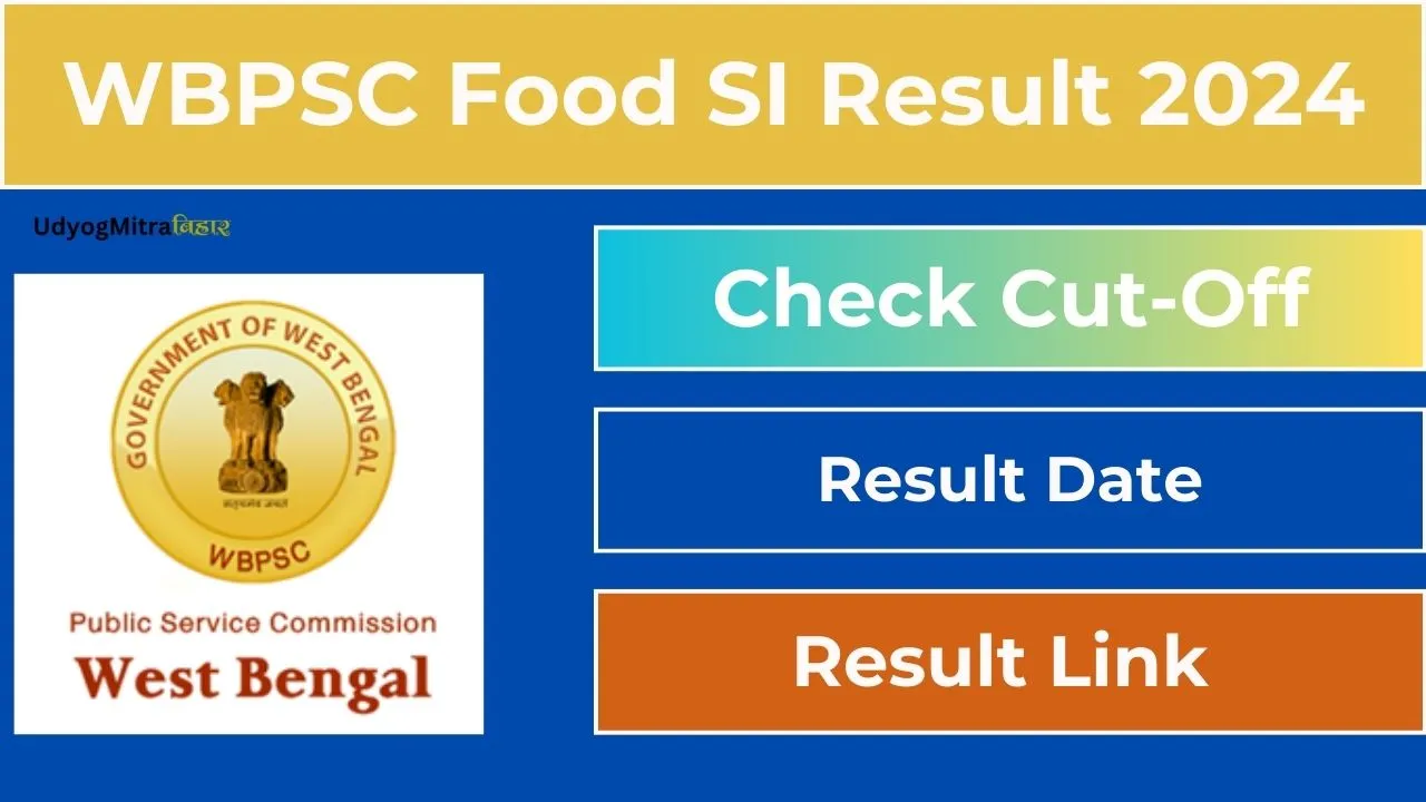 WBPSC Food SI Result 2024